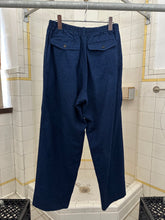 Load image into Gallery viewer, ss1992 Issey Miyake Box Pleat Trousers with Hidden Welts - Size L