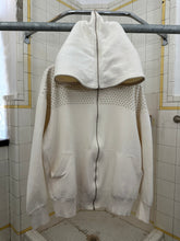Load image into Gallery viewer, 1980s Issey Miyake Dual Zipper Hoodie with Rubber Applique - Size M
