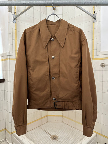 1980s Claude Montana Faux Layered Belted Jacket - Size M
