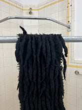 Load image into Gallery viewer, aw2002 Issey Miyake Black Twisted Wool Scarf - Size OS