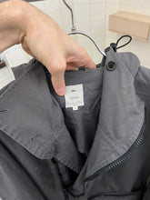 Load image into Gallery viewer, 2000s Jipijapa Grey Hooded Jacket with Massive Zipper Cargo Pocket Hems - Size M