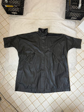 Load image into Gallery viewer, 1980s Issey Miyake Dark Brown Polyurethane Coated Cotton Squid Coat - Size S