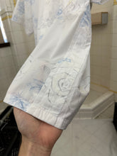 Load image into Gallery viewer, ss2003 Yohji Yamamoto Camp Collar Shirt with Floral Print - Size L