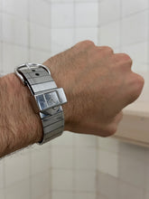 Load image into Gallery viewer, 1980s Vintage Tokio Kumagai Steel Belt Wrist Watch - Size OS