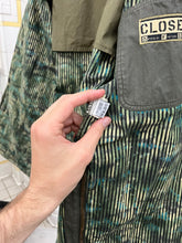 Load image into Gallery viewer, 1980s Marithe Francois Girbaud x Closed Military Blazer with Striped Print Lining - Size M