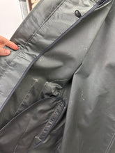 Load image into Gallery viewer, 2000s Levis Engineered Jeans Chemical Hood Metallic Jacket in Silver Blue - Size L
