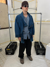Load image into Gallery viewer, 1980s Marithe Francois Girbaud Wide Modular Indigo Mountain Smock - Size OS