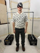 Load image into Gallery viewer, 1980s Issey Miyake Jacquard Checker Knit Polo Shirt - Size M