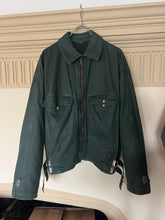 Load image into Gallery viewer, 1980s Vintage Italian Metal Buckled Mechanic Jacket - Size XL