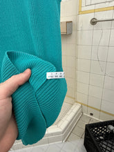 Load image into Gallery viewer, 1980s Claude Montana Teal Rib Knit Tank - Size L