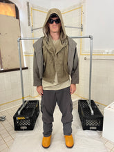 Load image into Gallery viewer, 1980s Issey Miyake Cropped Nylon Cocoon Bomber with Shawl Collar - Size M
