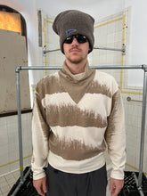 Load image into Gallery viewer, 1980s Issey Miyake Cowl Neck Dye Print Sweatshirt - Size M