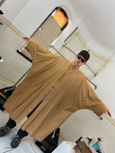 Load image into Gallery viewer, 1980s Issey Miyake Tan Polyurethane Coated Cotton Squid Coat - Size M/L