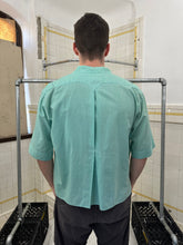Load image into Gallery viewer, 1980s Claude Montana Short Sleeve Button Up with Darted Back Pleat - Size M