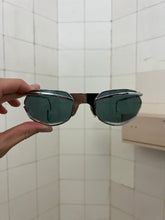 Load image into Gallery viewer, 1980s Marithe Francois Girbaud x IDC Silver Multi-Fold Sunglasses - Size OS