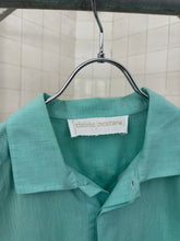 Load image into Gallery viewer, 1980s Claude Montana Short Sleeve Button Up with Darted Back Pleat - Size M