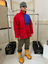 Load image into Gallery viewer, 1990s Vintage Sabotage Windbreaker with Mesh Lining and Packable Hood - Size L