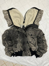Load image into Gallery viewer, 2010s Bernhard Willhelm Acid Washed N2B with Elastic Sleeves and Back Yoke Detailing - Size S