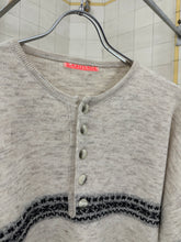 Load image into Gallery viewer, 1990s Vintage Sabotage Quarter Button Sweater - Size M