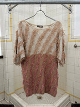 Load image into Gallery viewer, 1980s Issey Miyake Striped Knit Tassel Shirt - Size M