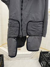 Load image into Gallery viewer, 2000s Jipijapa Grey Hooded Jacket with Massive Zipper Cargo Pocket Hems - Size M