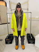 Load image into Gallery viewer, 1980s Issey Miyake Neon Cocoon Long Coat with Shawl Collar - Size M