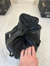 Load image into Gallery viewer, 2000s Issey Miyake Black Polyurethane Duffle Backpack - Size OS