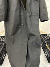 Load image into Gallery viewer, 1980s Issey Miyake Waxed Canvas Trench Coat - Size M