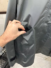 Load image into Gallery viewer, 2000s Levis Engineered Jeans Chemical Hood Metallic Jacket in Silver Blue - Size L