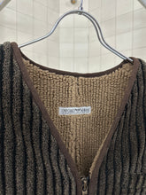 Load image into Gallery viewer, 1990s Armani Heavy Corduroy Vest with Fleece Lining - Size L