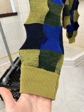 Load image into Gallery viewer, 1980s Issey Miyake 3D Checkered Knit Sweater - Size M