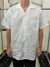 Load image into Gallery viewer, ss2003 Yohji Yamamoto Camp Collar Shirt with Floral Print - Size L