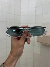 Load image into Gallery viewer, 1980s Marithe Francois Girbaud x IDC Silver Multi-Fold Sunglasses - Size OS