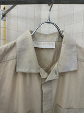 Load image into Gallery viewer, 1980s Claude Montana Short Sleeve Button Up with Darted Back Pleat - Size M