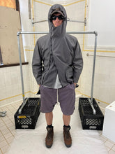 Load image into Gallery viewer, 2000s Jipijapa Grey Hooded Jacket with Massive Zipper Cargo Pocket Hems - Size M
