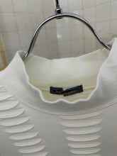Load image into Gallery viewer, 1980s Issey Miyake Knit Cutout Shirt with Ribbed Sleeves - Size M