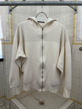 Load image into Gallery viewer, 1980s Issey Miyake Dual Zipper Hoodie with Rubber Applique - Size M