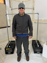 Load image into Gallery viewer, 2000s Kostas Murkudis x New York Industries Grey Fleece Collared Jacket - Size M