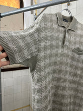 Load image into Gallery viewer, 1980s Issey Miyake Knit Plaid Polo - Size M