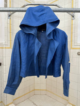 Load image into Gallery viewer, 1980s Claude Montana Hooded Hemp Bolero Jacket - Size XS