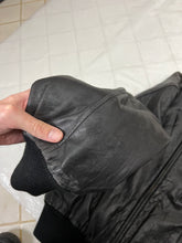 Load image into Gallery viewer, 1990s Katharine Hamnett Leather Bomber - Size XL