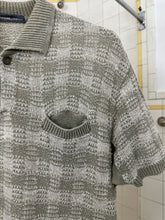 Load image into Gallery viewer, 1980s Issey Miyake Knit Plaid Polo - Size M