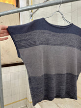 Load image into Gallery viewer, 1980s Issey Miyake Blue Gradient Knit Tee - Size M