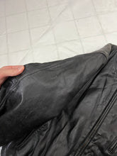 Load image into Gallery viewer, 1990s Katharine Hamnett Leather Bomber - Size XL