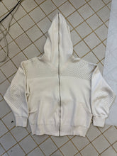 Load image into Gallery viewer, 1980s Issey Miyake Dual Zipper Hoodie with Rubber Applique - Size M