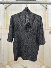 Load image into Gallery viewer, 1980s Issey Miyake Cowl Neck Tee with Rubber Dot Applique - Size M