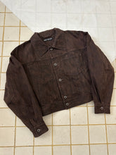 Load image into Gallery viewer, aw1994 Issey Miyake Cropped Pigment Dyed Trucker Jacket - Size M