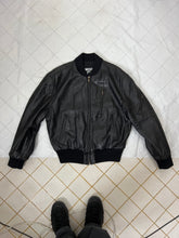 Load image into Gallery viewer, 1990s Katharine Hamnett Leather Bomber - Size XL