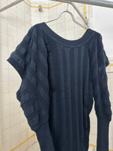 Load image into Gallery viewer, 1980s Issey Miyake Multi-Gauge V-Neck Sweater with Arm Cut Outs - Size M