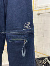 Load image into Gallery viewer, 1990s Vintage Sideskid Dark Baggy Denim Jeans - Size S